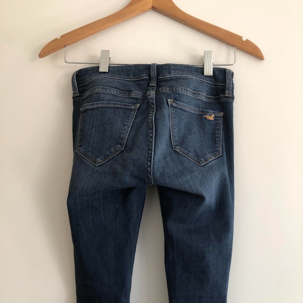 *CLOSET CLEANOUT* Hollister Low Rise Jegging Jeans size 0R - w24/L26 - Picture 4 of 5